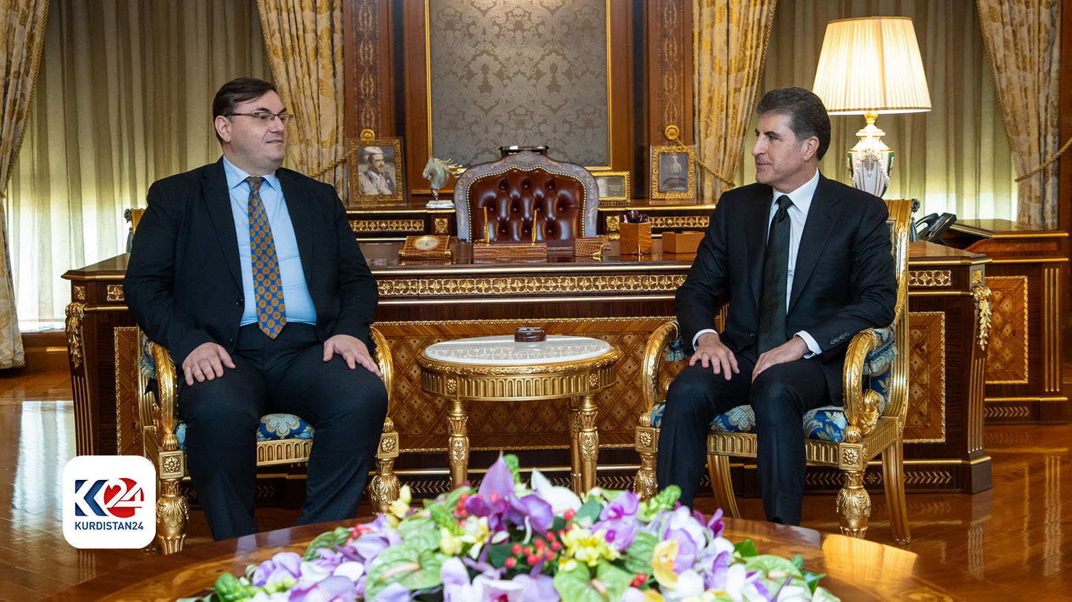 Kurdistan Region President, Austrian Ambassador discuss strengthening bilateral ties